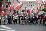 Zwolennicy figury Chrystusa znów pikietowali. Doszło do awantury [ZDJĘCIA]