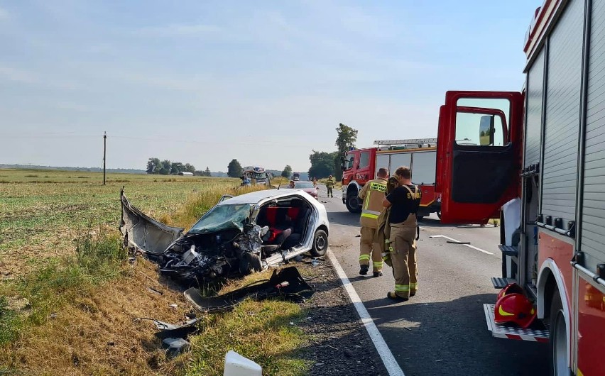 31-latka biorąca udział w wypadku w Wielkim Pułkowie...