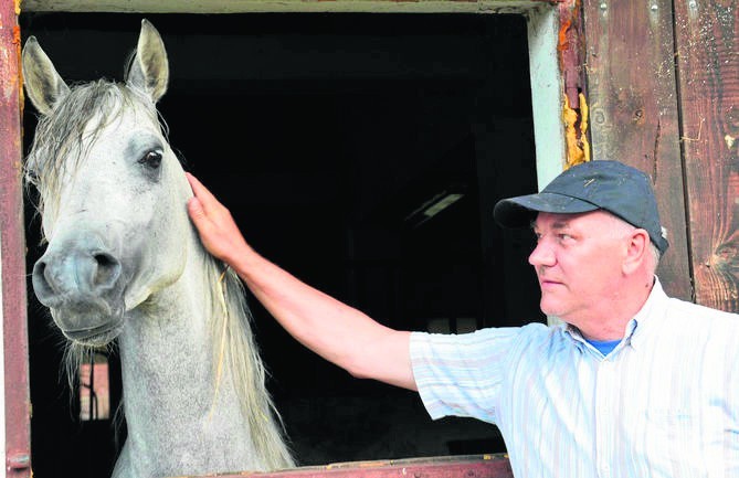 Ryszard Szpar hodowlą koni zajmuje się od blisko 20 lat