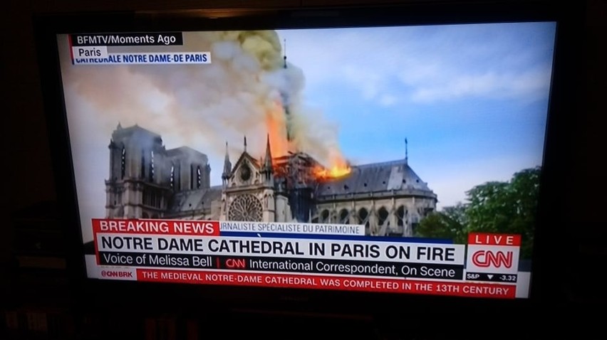Pożar katedry Notre Dame w Paryżu. Powodem mogła być renowacja katedry Notre Dame. Strażacy walczyli z żywiołem [ZDJĘCIA]