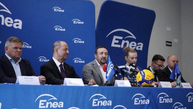 Siatkarki klub Tauron Ligi, czy Moya Radomka Radom podpisała nową umowę sponsorską z firmą Enea Wytwarzanie. Więcej na kolejnych zdjęciach.