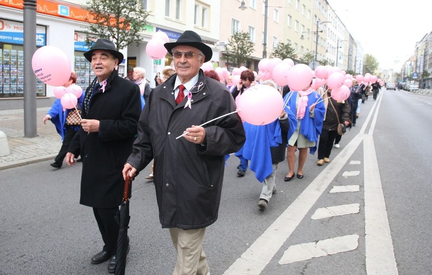 Marsz Różowej Wstążki w Gdyni, czyli profilaktyka nie boli [ZDJĘCIA]