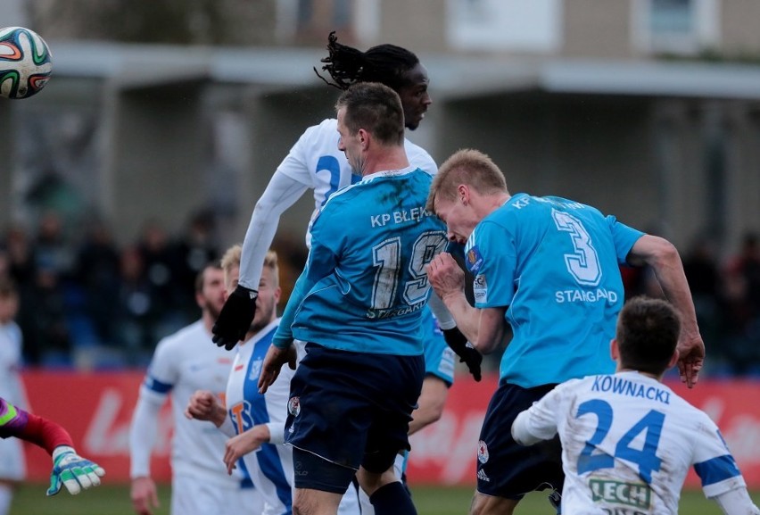 Błękitni Stargard  - Lech Poznań 3:1