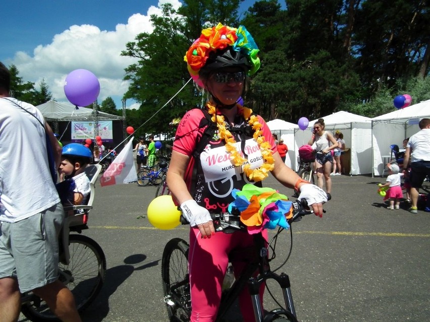 Posnania Bike Parade w stylu flower power