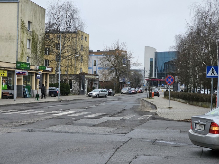 Krótki fragment ulicy Grudziądzkiej "nie pasuje" obecnie do...