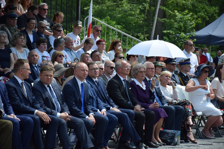 Pomnik Żołnierzy Wyklętych w Starym Grodkowie został odsłonięty na Polanie Śmierci