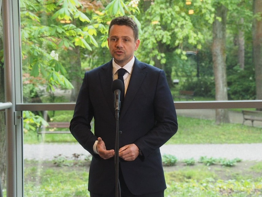Prezydent Warszawy Rafał Trzaskowski z wizytą w Koszalinie [wideo, zdjęcia]