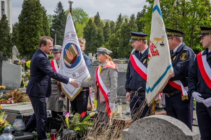 Sosnowiec: uczczono rocznicę zakończenia II wojny światowej