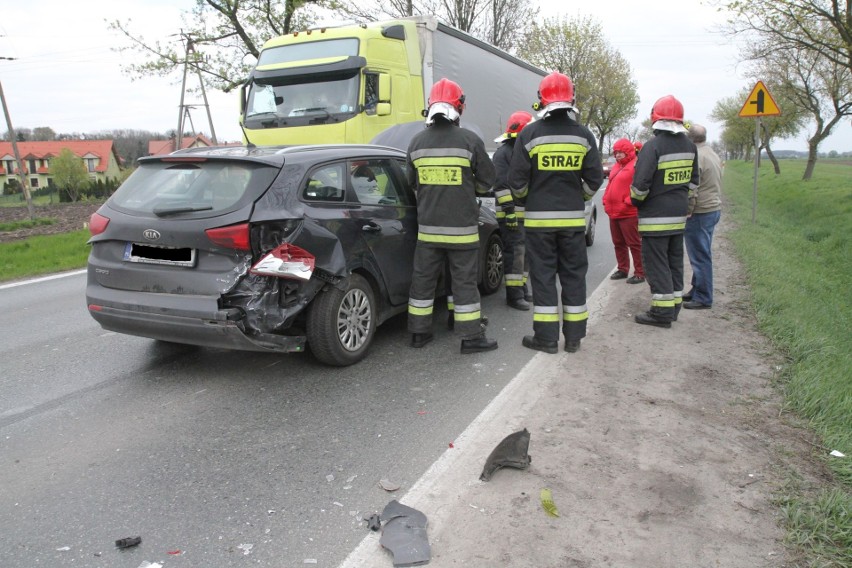 Wypadek w Kobierzycach