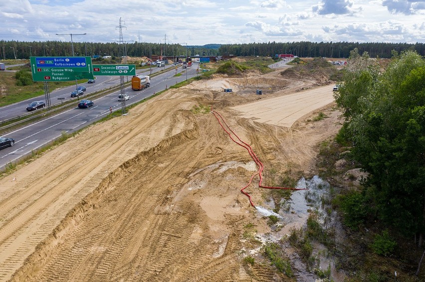 Węzeł Kijewo w Szczecinie. Uwaga na dodatkowe utrudnienia na DK 10!