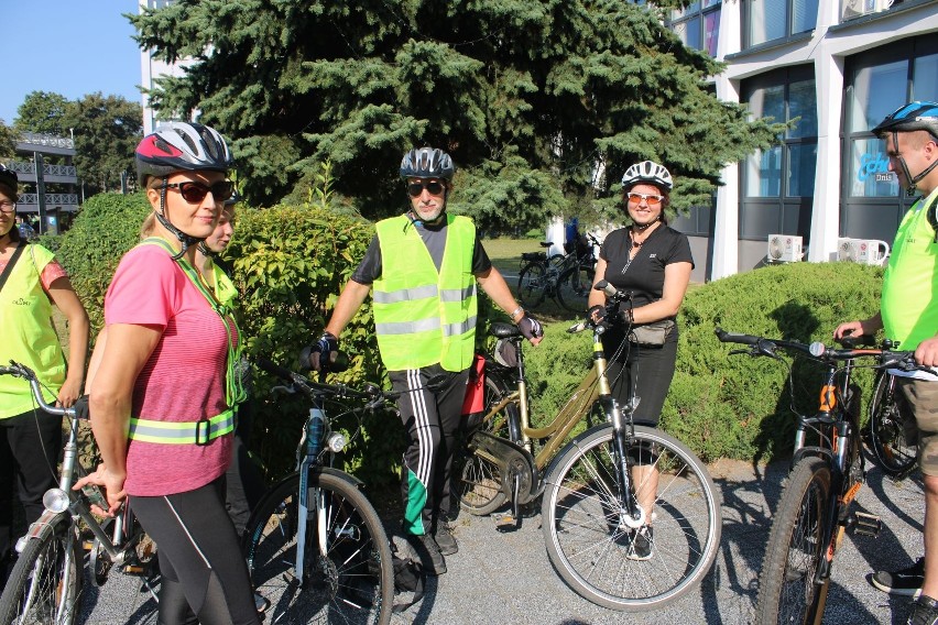 Wycieczka rowerowa z cyklu "Jazda z Miasta" wyruszyła z Radomia do Rezerwatu Królewskie Źródła w gminie Pionki. Zobaczcie zdjęcia