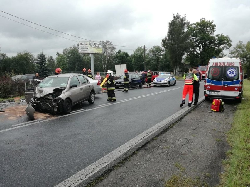 Wypadek w Chełmie Śląskim