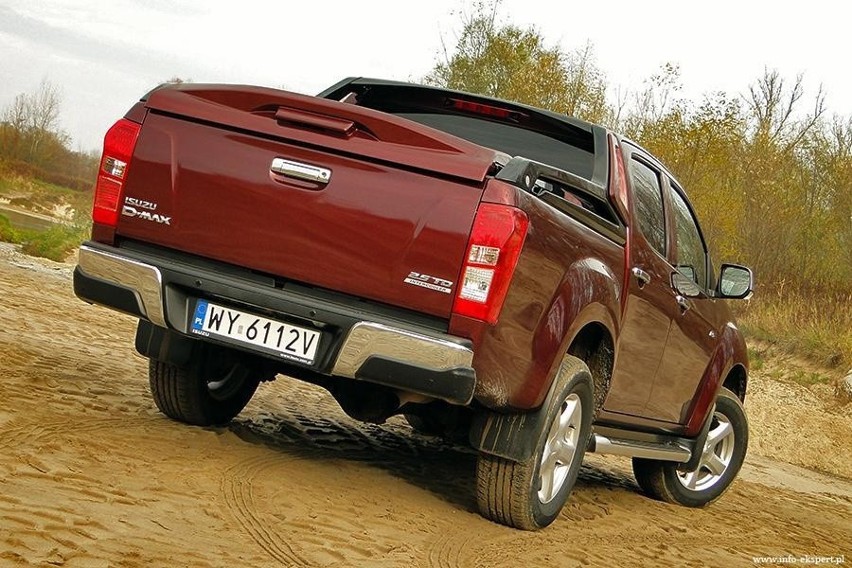 Isuzu D-Max 2.5D LSX, Fot: Dariusz Wołoszka, Info-Ekspert