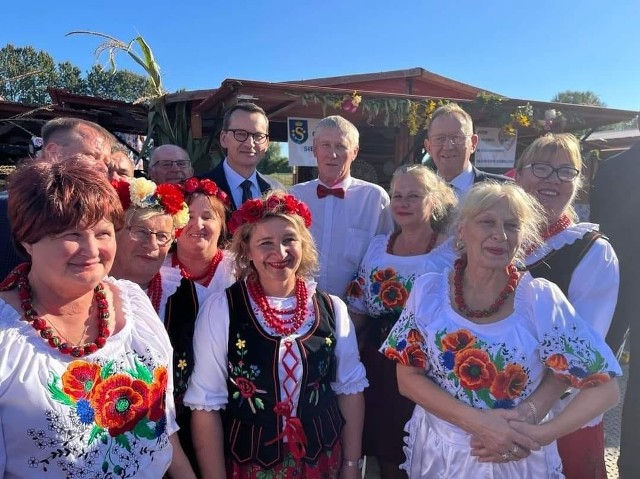 Koła Gospodyń Wiejskich z powiatu kozienickiego wzięły udział w ogólnopolskiej imprezie, na której pojawił się Premier Mateusz Morawiecki.