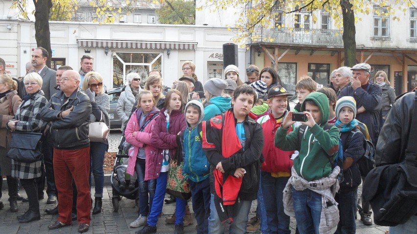 Ławeczka Marka Perepeczki w Częstochowie