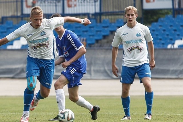 Sebastian Brocki strzelił gola w Lublinie, ale nie został uznany.