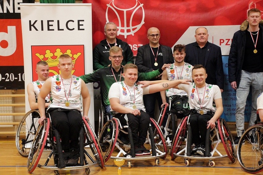 Pactum Scyzory Kielce mistrzem Polski juniorów w koszykówce na wózkach