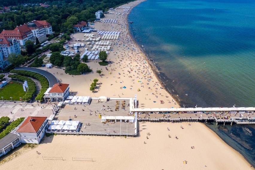 Sopot. Pierwszy wakacyjny weekend. 26.06.2022 r.