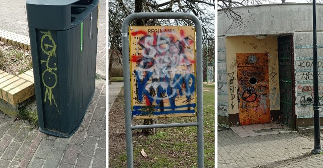 Zdjęcia czytelnika z końca marca. Park i skatepark przy ul. Małcużyńskiego w Słupsku.