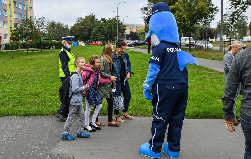 Funkcjonariusze bydgoskiej drogówki i Wydziału Prewencji...