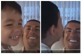 Cristiano Ronaldo uczy syna swojej cieszynki "Siuuu". Musisz to zobaczyć!