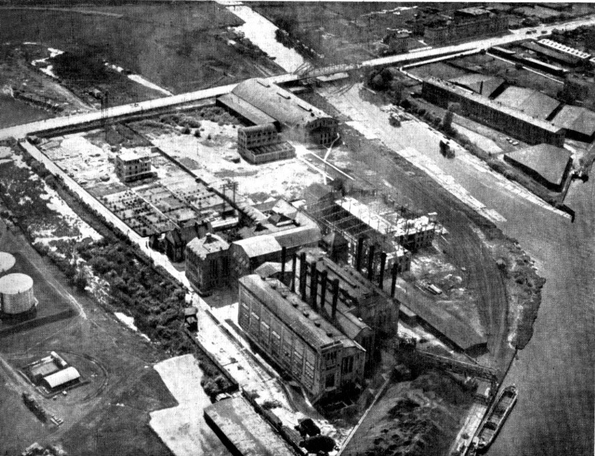 Elektrownia przy obecnej ulicy Gdańskiej, lata dwudzieste XX...