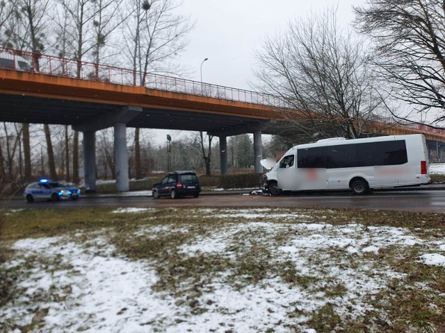 W piątek przed południem na ulicy Drzymały w Białogardzie doszło do wypadku.