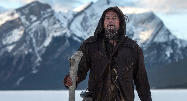 Leonardo DiCaprio jako Hugh Glass w "Zjawie".fot. Materiały prasowe