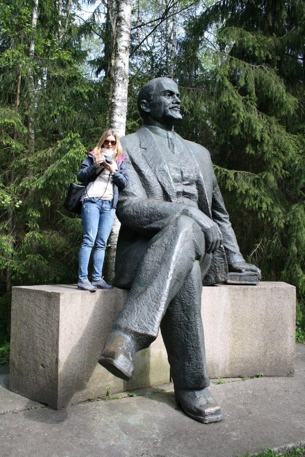 Włodzimierz Lenin w parku Grutas pod Druskiennikami aż...
