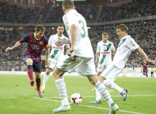 Od pierwszego gwizdka sędziego w składzie Barcelony znalazł się Lionel Messi. Dla Barcy strzelił gola w 57. minucie meczu.