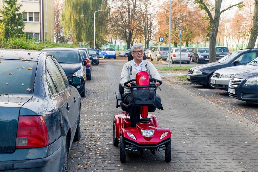 Jerzy Łapicz, były kapitan Jagi, ma już elektryczny wózek...