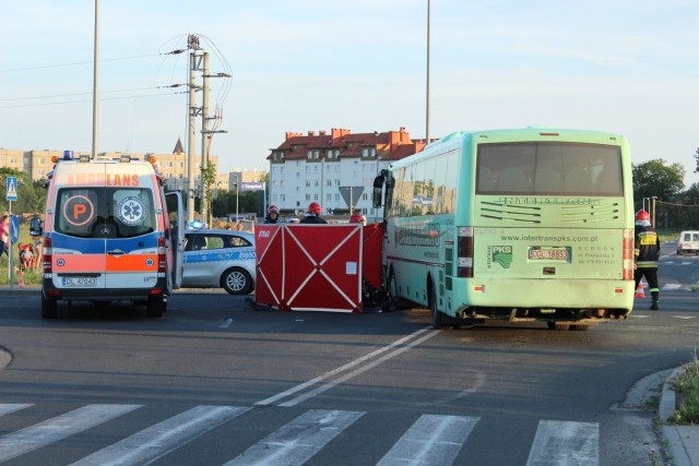 Do tragedii doszło na skrzyżowaniu ulic H. Głogowskiego z Towarową