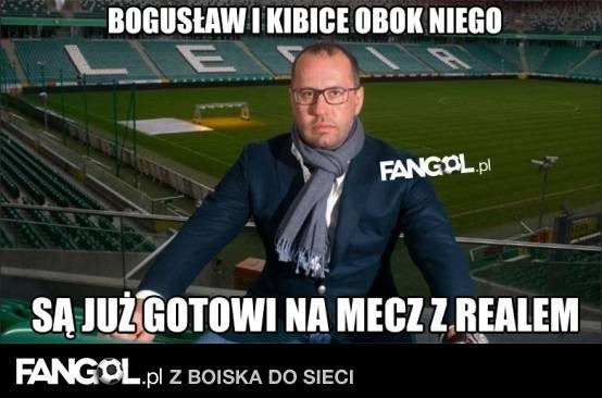 Memy po decyzji UEFA o zamknięciu stadionu Legii na mecz z...