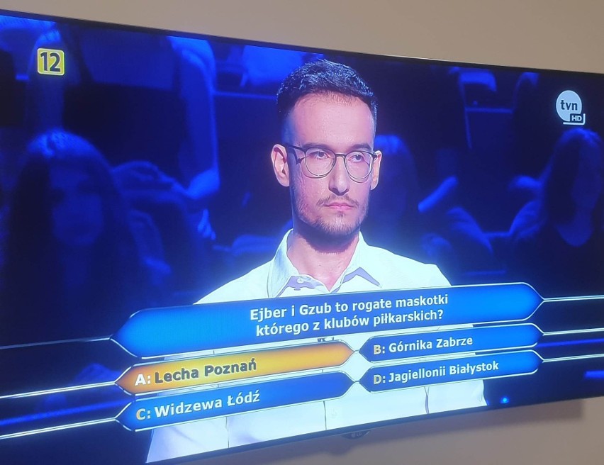 Widzew Łódź w programie "Milionerzy". Sprawdźcie, o co dokładnie zapytał gracza Hubert Urbański?