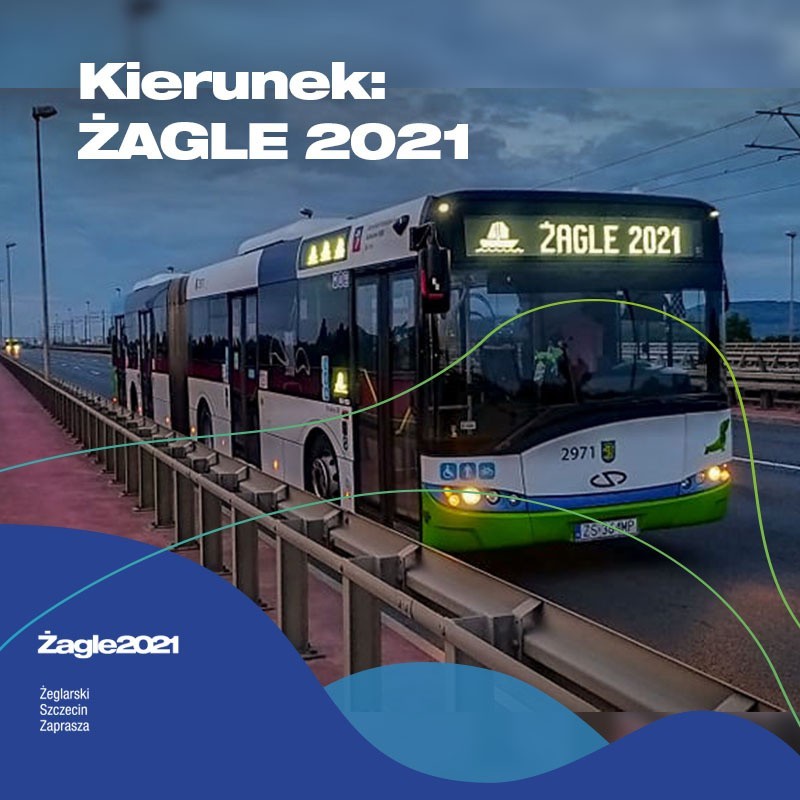 Komunikacja miejska w Szczecinie w czasie Żagli 2021. Tak będą kursowały autobusy i tramwaje podczas imprezy nad Odrą 