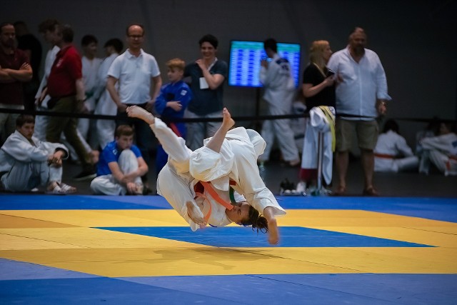 14.05.2022, Kraków: międzynarodowe mistrzostwa Małopolski w judo dzieci i młodzików