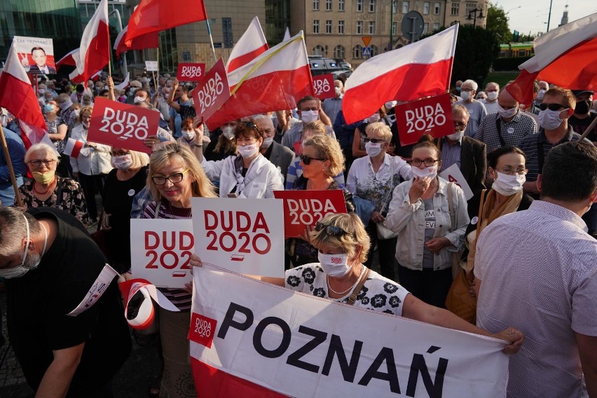 22.06.2020 poznan gd spotkanie poparcie wybory zwolenicy...