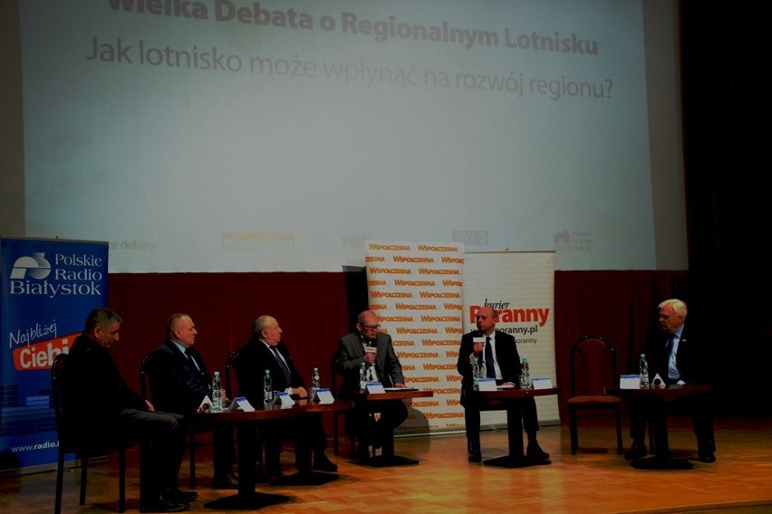 Lotnisko regionalne w woj. podlaskim. Wielka debata już dziś (transmisja TV online)