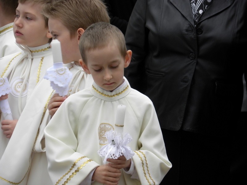 Pierwsza Komunia w parafii Świętych Cyryla i Metodego w Hajnówce