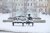 ZAJAWKA Zima w Żarach. W końcu porządnie sypnęło śniegiem. Sprawdziliśmy, jak wyglądają żarskie ulice i chodniki