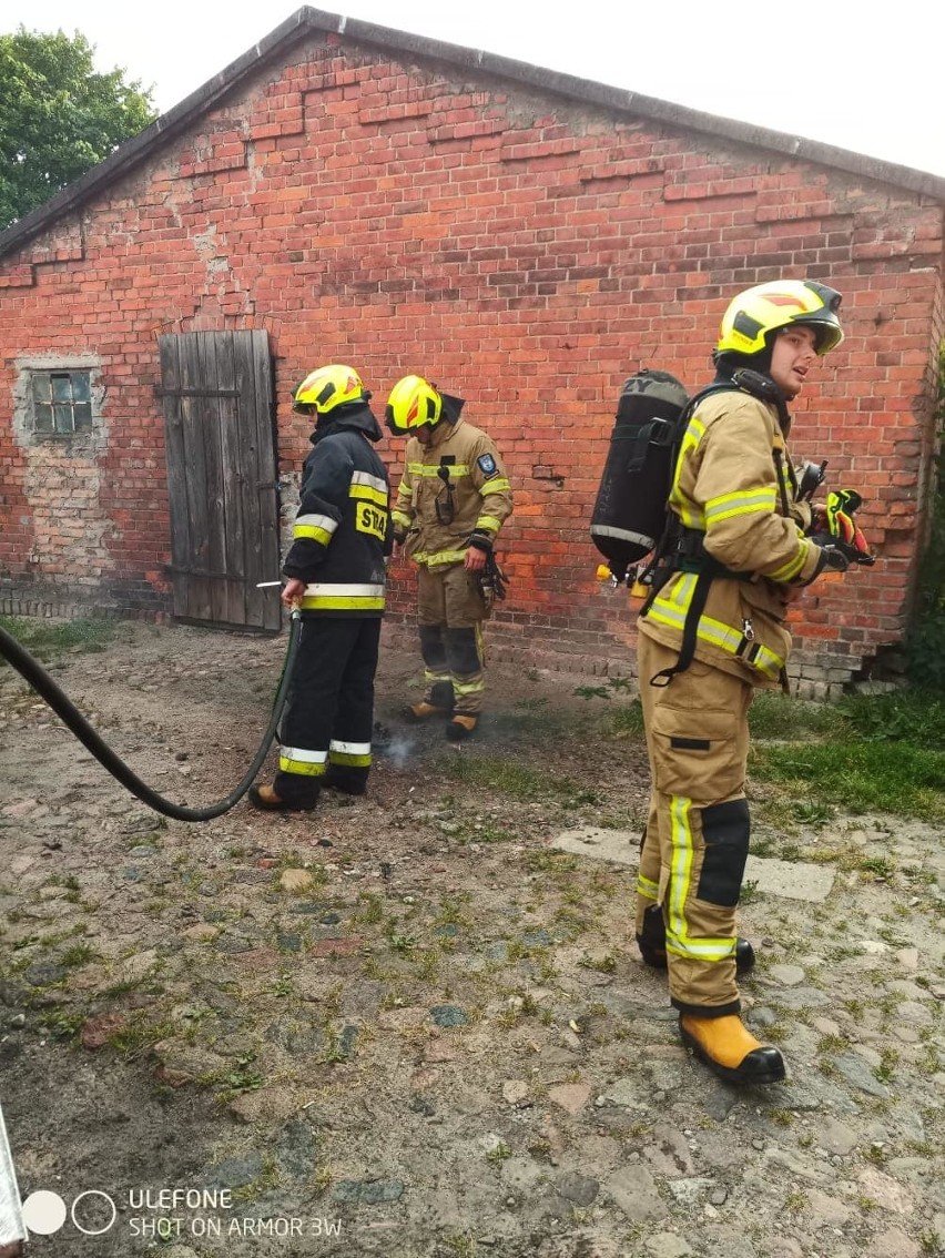 Akcja strażaków w Złocieńcu