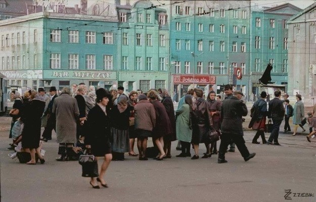 Katowice Rynek - 1967 r....