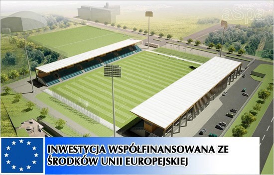 Dwa stadiony w Kołobrzegu: piłkarski i lekkoatletyczny