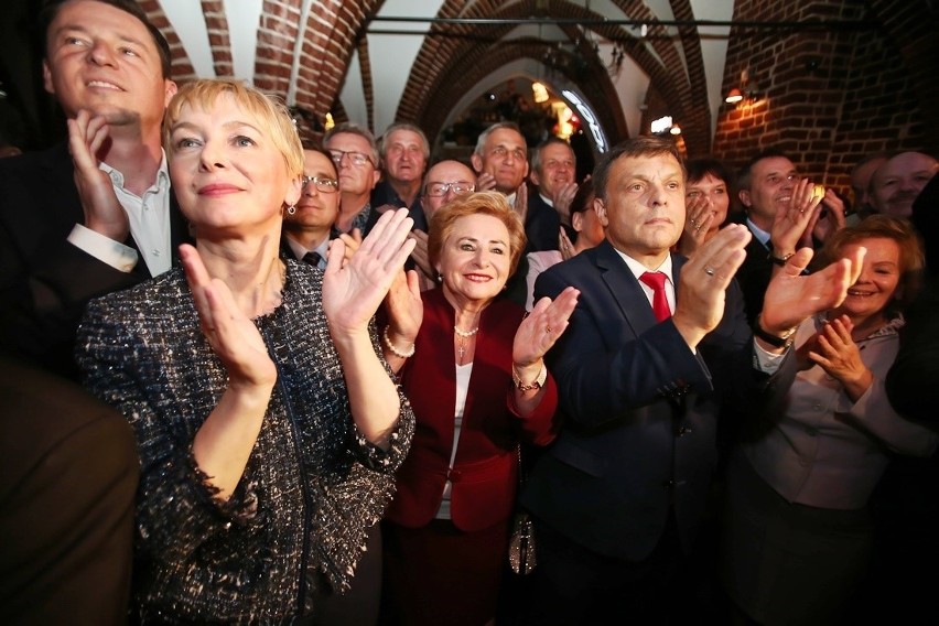 Tak z wyników cieszyli się wrocławscy działacze PiS