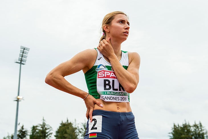 Białoruska sprinterka Kryscina Cimanouska od lata 2022 roku...