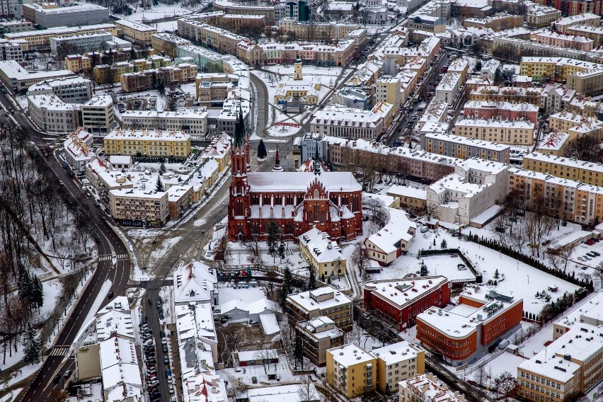 2019-01-12 bialystok z lotu ptaka zima snieg fot. wojciech...