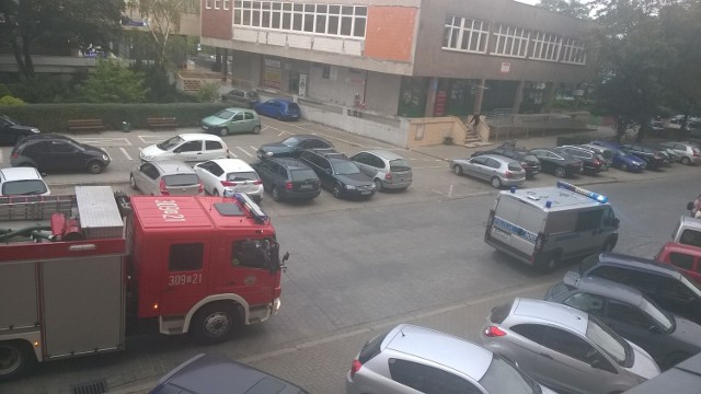 Straż pożarna interweniowała na skrzyżowaniu ulic Kamiennej i Drukarskiej