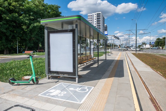 Trasa między Wilczakiem a Włodarską już 21 sierpnia przyjmie  tramwaje regularnej komunikacji.