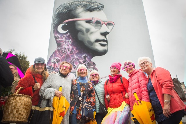 Mural autorstwa Cukina, koszalińskiego artysty.