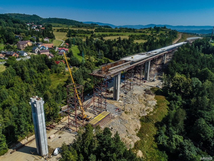 Budowa S1 w Węgierskiej Górce. Powstają tunele okazałe...